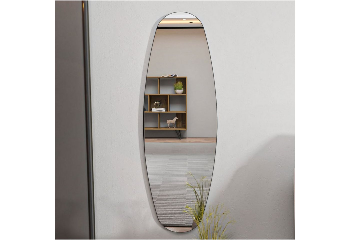 ibonto Wandspiegel Hängespiegel Venti Moderner Ganzkörperspiegel für Flur & Schlafzimmer (1-St) von ibonto