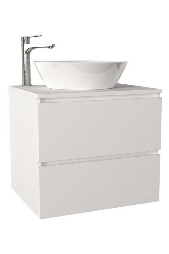 ibonto Waschmaschinenunterschrank Badunterschrank modern, grifflos hängend 2 Schubladen ibonto Waschmaschinenunterschrank Badunterschrank modern, grifflos hängend 2 Schubladen von ibonto