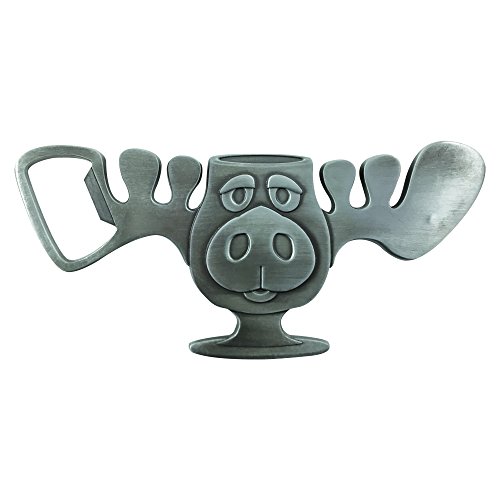 IC Moose Mug Elchglas Flaschenöffner Schöne Bescherung National Lampoons Christmas Vacation offiziell lizensiert Marty Moose der Elch aus Metall von IC