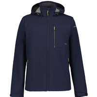 Icepeak Softshelljacke "BEEDEVILLE", (1 St.), mit Kapuze, mit dezenten Logoschriftzügen von icepeak