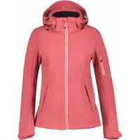 Icepeak Softshelljacke "D SOFTSHELLJACKE BATHGATE", (1 St.), mit Kapuze, Wasserabweisend von icepeak