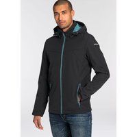 Icepeak Softshelljacke "H SOFTSHELLJACKE BRIMFIELD", mit Kapuze von icepeak