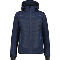 Icepeak Softshelljacke "ICEPEAK FREMONT", (1 St.), mit Kapuze, mit dezenten Logoschriftzügen und Patch am Oberarm von icepeak