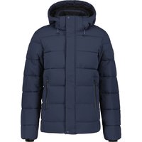 Icepeak Steppjacke "BIXBY", (1 St.), mit Kapuze, mit kontrastfarbenem Markenpatch am Oberarm von icepeak