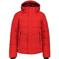 Icepeak Steppjacke "BIXBY", (1 St.), mit Kapuze, mit kontrastfarbenem Markenpatch am Oberarm von icepeak
