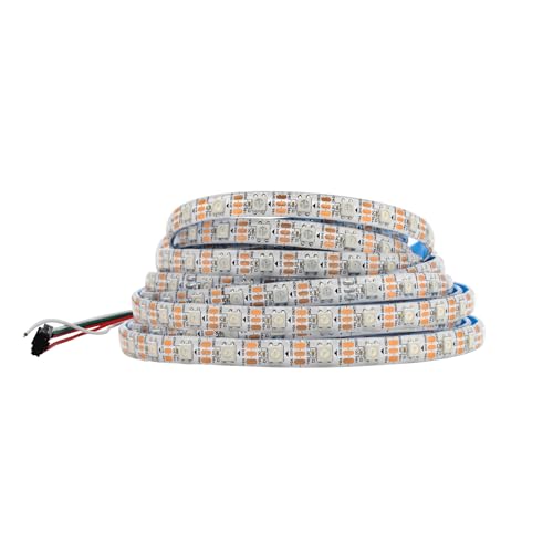 5M WS2812B LED-Streifen 5V 60LEDs/m - 300 Pixel, individuell adressierbare RGB IC 5050SMD LEDs - flexibles weiß PCB IP65 - Traumfarbe für DIY-Farbwechselprojekt. 5M WS2812B LED-Streifen 5V 60LEDs/m - 300 Pixel, individuell adressierbare RGB IC 5050SMD LEDs - flexibles weiß PCB IP65 - Traumfarbe für DIY-Farbwechselprojekt. von icever