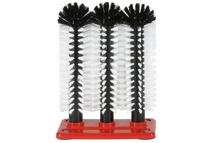ich-zapfe Reinigungsbürste Spülbürste - Gläserbürste - 3teilig - 3x25 cm von ich-zapfe