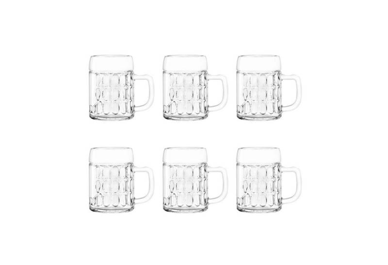 ich-zapfe Bierglas Bierglas, Bierkrug, Maßkrug, Bierseidel 6er Set Biergläser, Kaiser -, 0,3 Liter von ich-zapfe