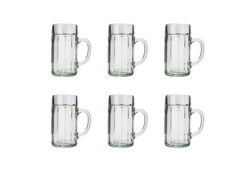 ich-zapfe Bierkrug Bierglas, Bierkrug, Maßkrug, Bierseidel 6er Set Biergläser, Eckenmaßkrug - 0,5 Liter ich-zapfe Bierkrug Bierglas, Bierkrug, Maßkrug, Bierseidel 6er Set Biergläser, Eckenmaßkrug - 0,5 Liter von ich-zapfe