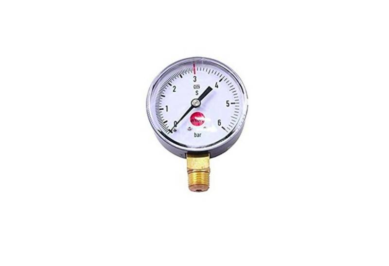 ich-zapfe Gasdruckregler Arbeitsmanometer, 0-6/3 bar von ich-zapfe