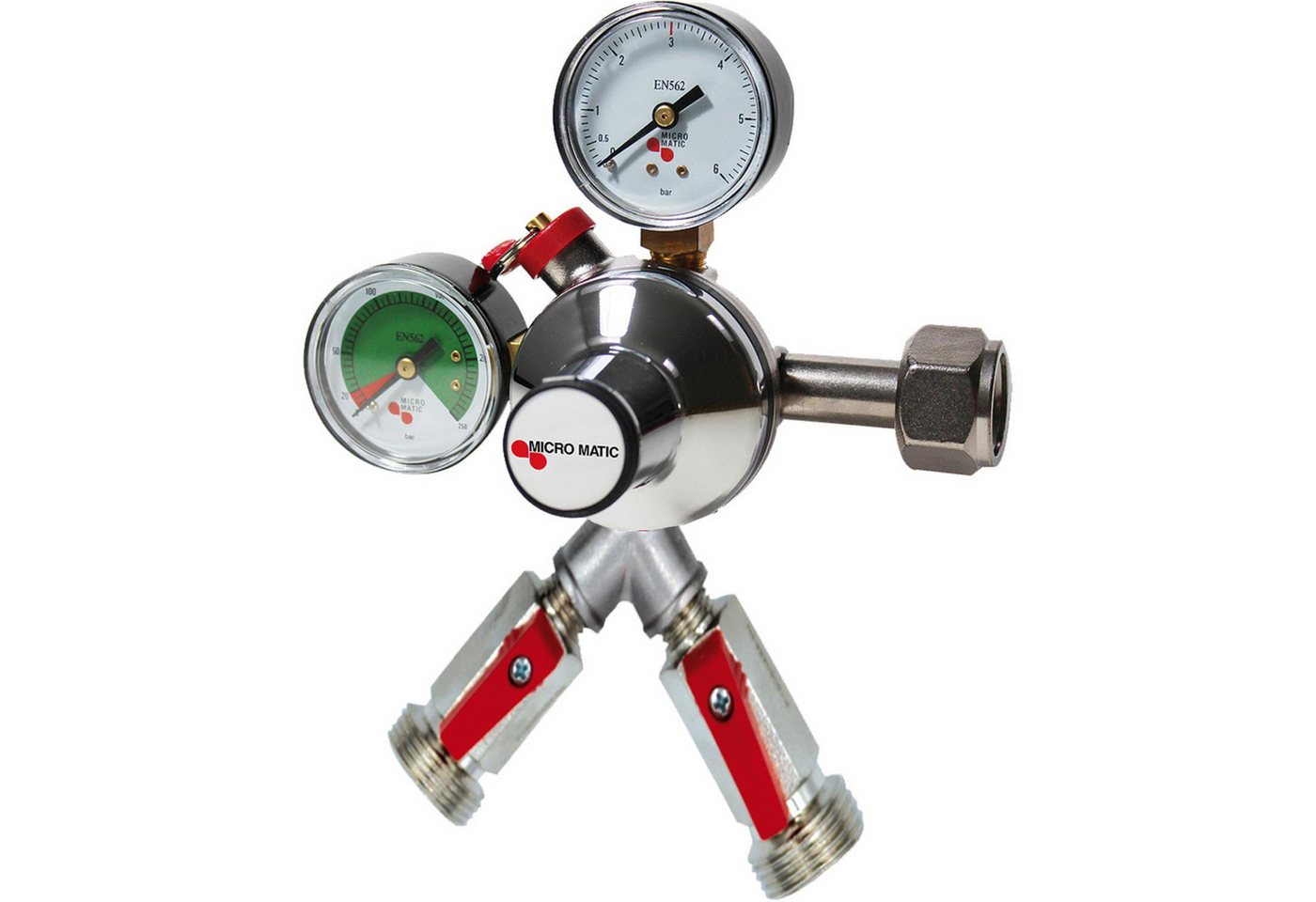 Micro Matic Druckminderer Druckminderer CO2 Premium Micro Matic 2-leitig Micro Matic Druckminderer Druckminderer CO2 Premium Micro Matic 2-leitig von Micro Matic