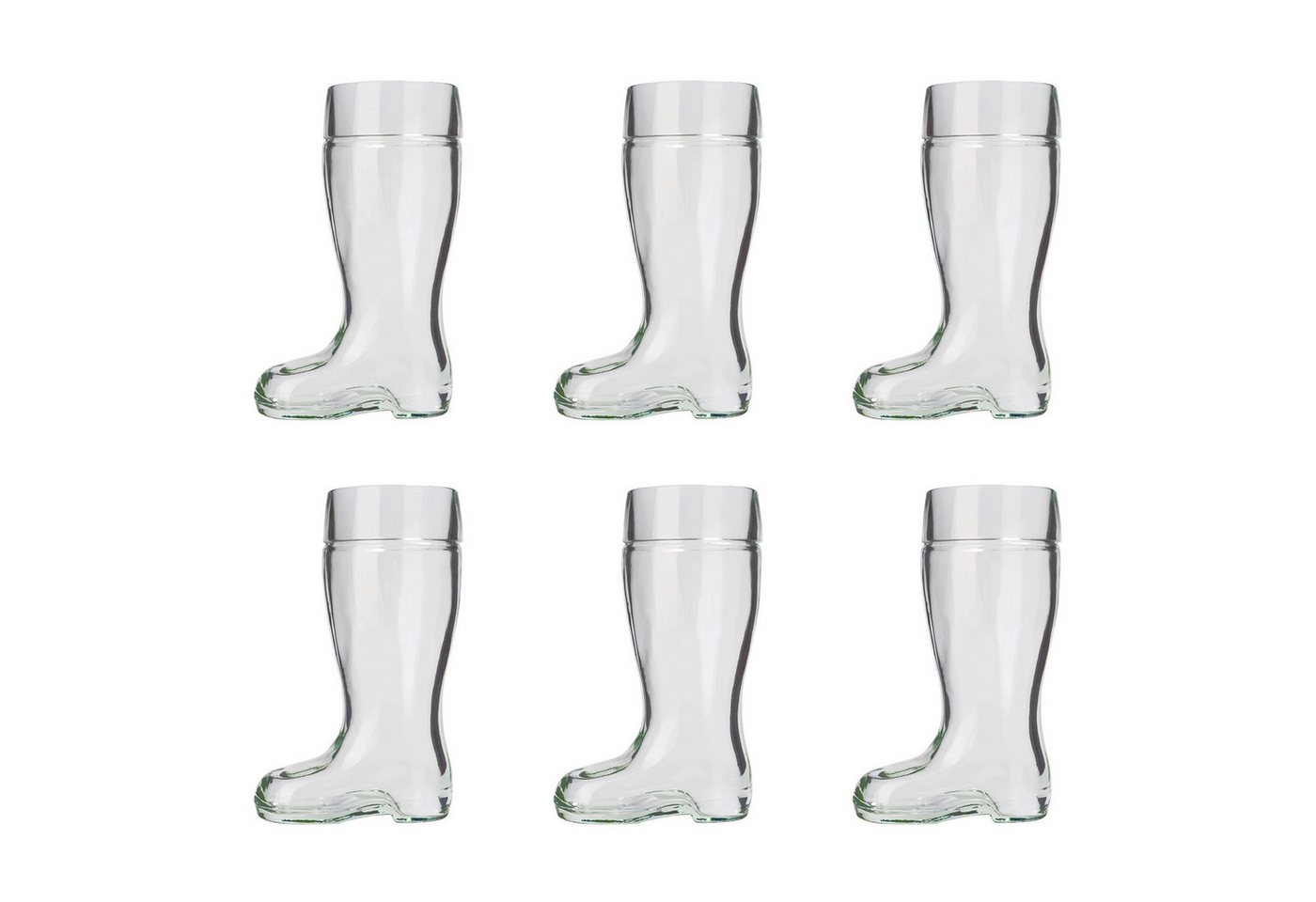 ich-zapfe Geschirr-Set Biergläser, Bierstiefel 6er Set - 0,5 Liter ich-zapfe Geschirr-Set Biergläser, Bierstiefel 6er Set - 0,5 Liter von ich-zapfe