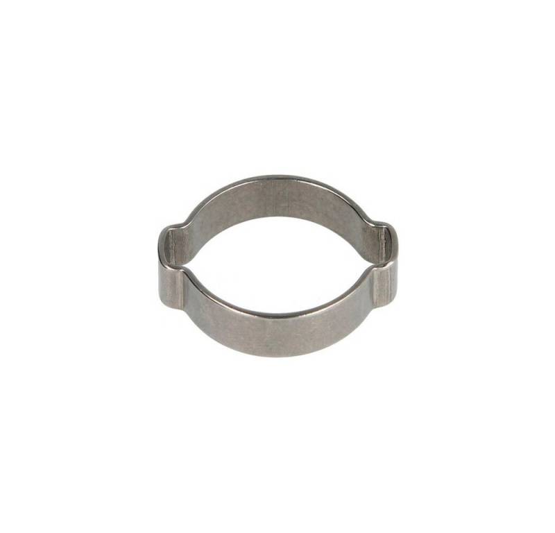 ich-zapfe Klemmen 2 Ohr-Schlauchklemme 7 mm Edelstahl von ich-zapfe