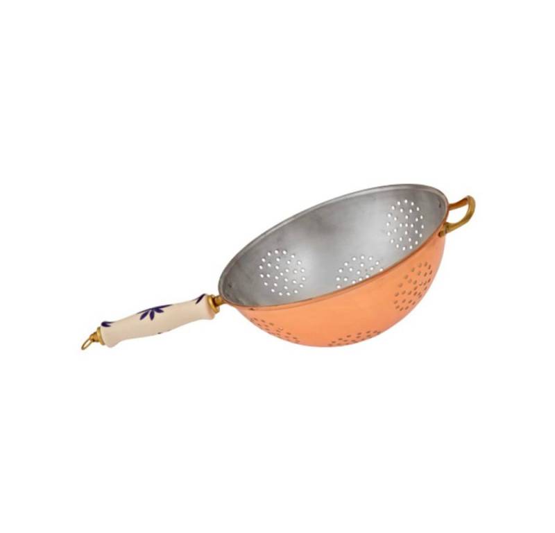 ich-zapfe Küchensieb Sieb, Kupfersieb - mit verzinnter Innenseite enthält einen, Porzellangriff, Durchmesser: 17 cm ich-zapfe Küchensieb Sieb, Kupfersieb - mit verzinnter Innenseite enthält einen, Porzellangriff, Durchmesser: 17 cm von ich-zapfe