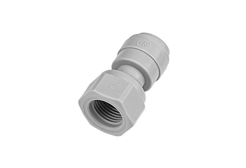 ich-zapfe Schlauchadapter Steckverbinder mit UNF-Innengewinde 3/8" Schlauch x 7/16-20 UNF von ich-zapfe
