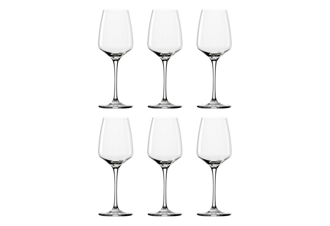 ich-zapfe Glas Weinglas 6er-Set Experience, 350 ml von ich-zapfe