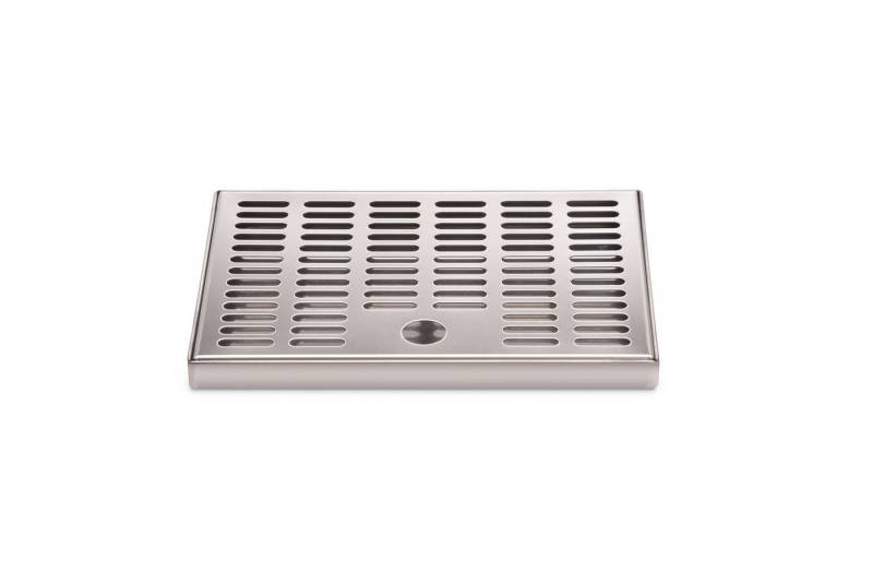 ich-zapfe Tropfschale Tropfblech Abtropfschale Edelstahl 210x150x20 mm von ich-zapfe