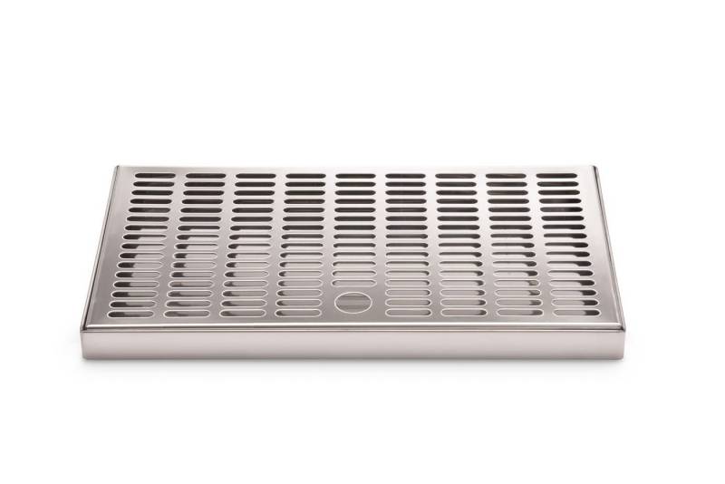 ich-zapfe Tropfschale Tropfblech Abtropfschale Edelstahl 300x180x20 mm von ich-zapfe