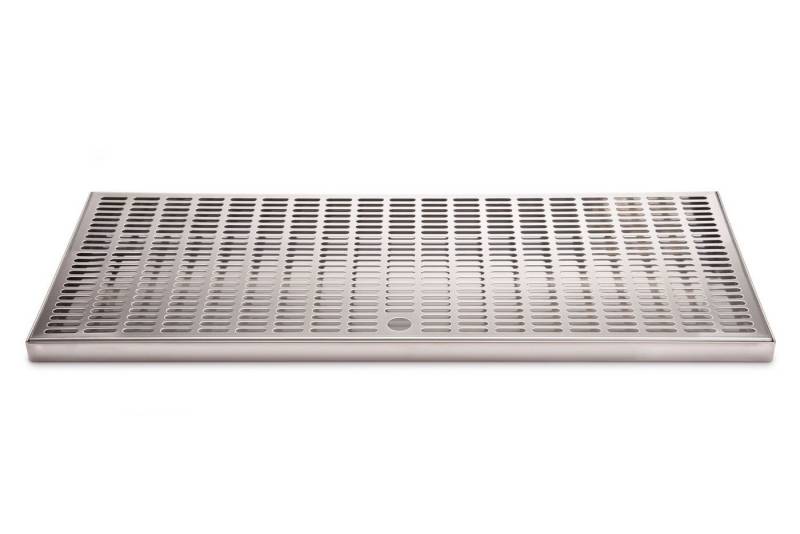 ich-zapfe Tropfschale Tropfblech Abtropfschale Edelstahl 600x250x20 mm von ich-zapfe