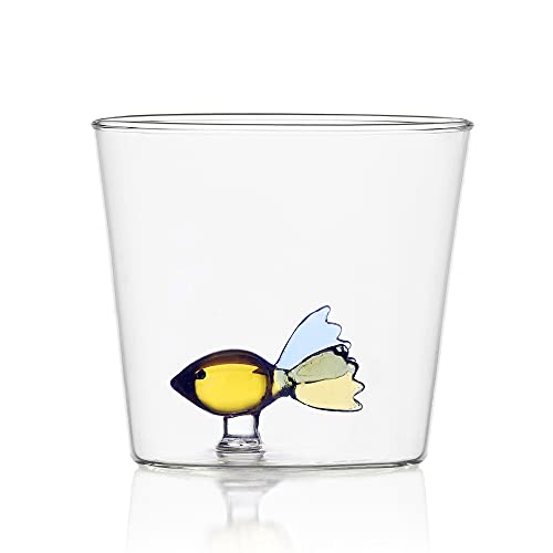 Ichendorf 0.09352383 Tumbler Fisch bunt, Glas von Ichendorf Milano