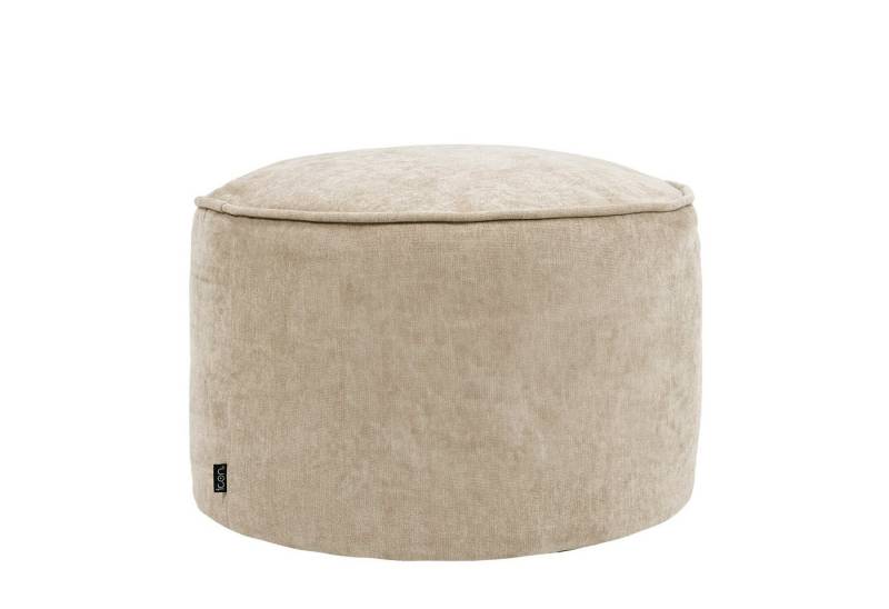 icon Pouf Sitzpouf XL aus Chenille „Milano“ von icon