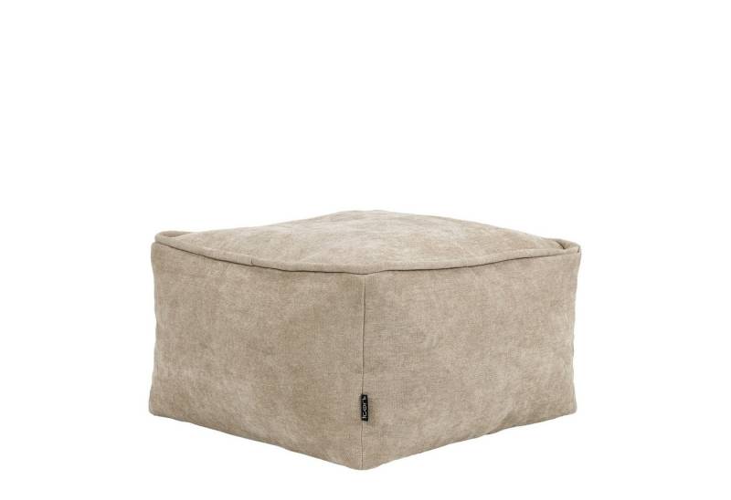 icon Pouf Sitzpouf aus Chenille „Amara“ von icon