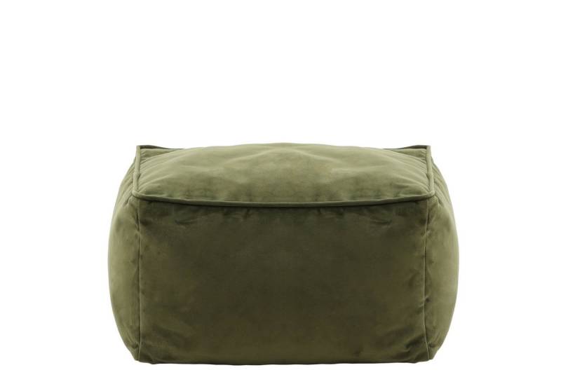 icon Pouf Sitzpouf aus Plüschsamt „Amara“ von icon