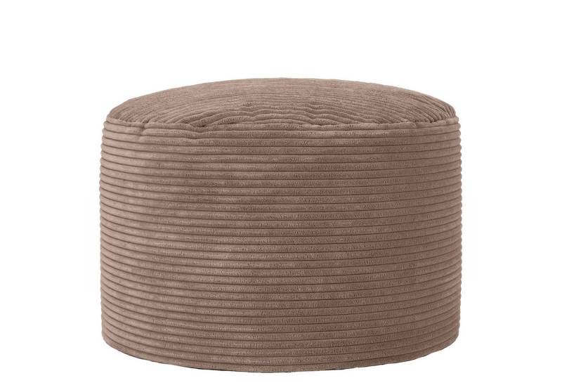 icon Pouf XL aus Cord „Milano“, mit Füllung von icon