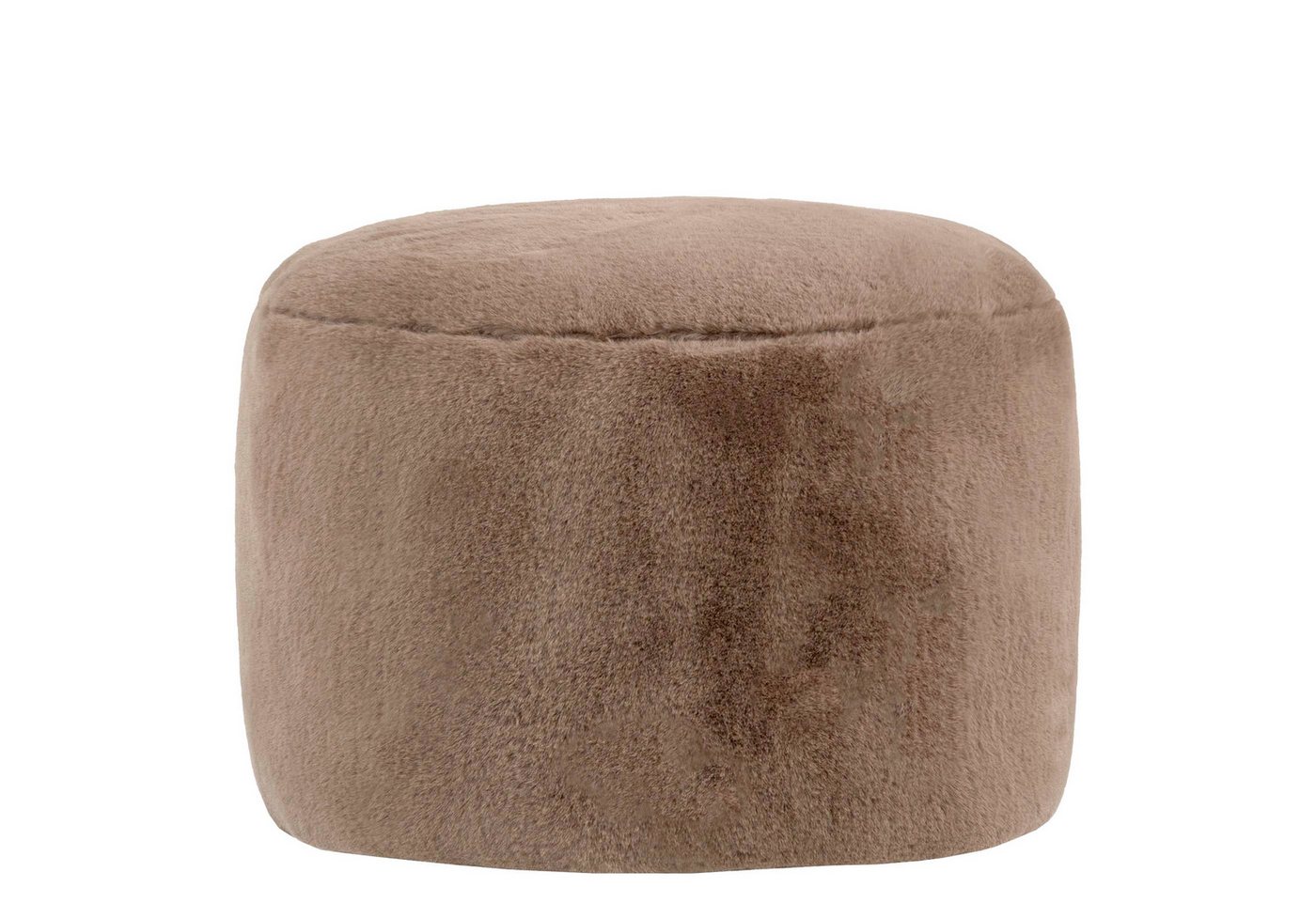icon Pouf XL aus Kunstfell „Milano“, mit Füllung von icon