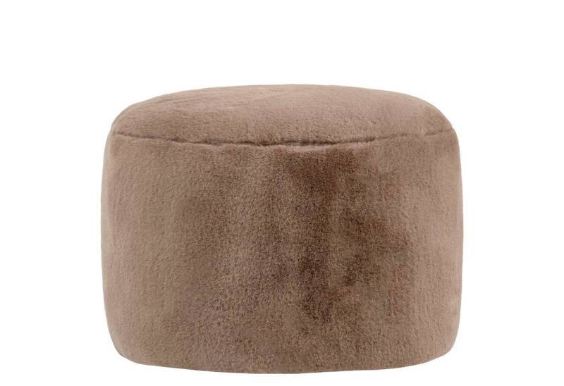 icon Pouf XL aus Kunstfell „Milano“, mit Füllung von icon