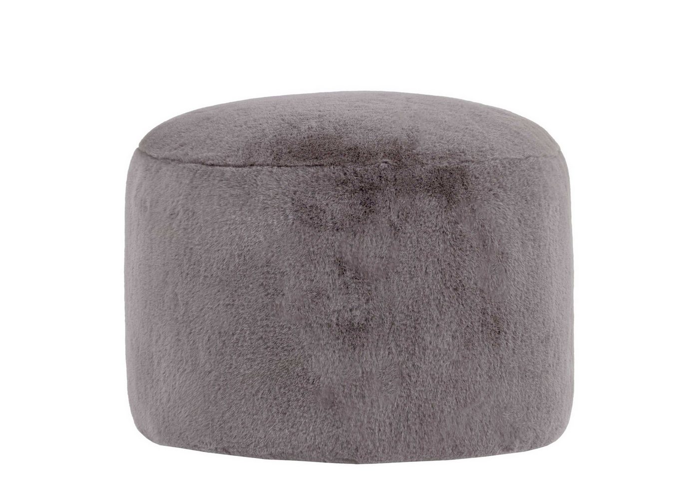 icon Pouf XL aus Kunstfell „Milano“, mit Füllung von icon