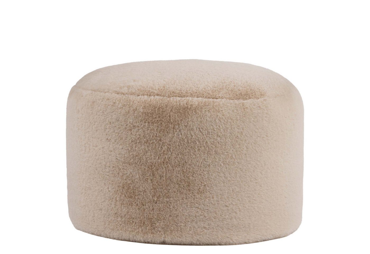 icon Pouf XL aus Kunstfell „Milano“, mit Füllung von icon