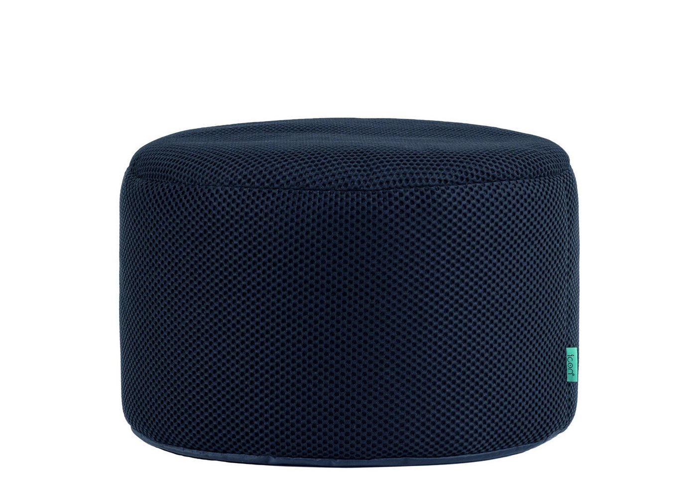 icon Pouf XL aus Mesh-Gewebe „Milano“, mit Füllung von icon