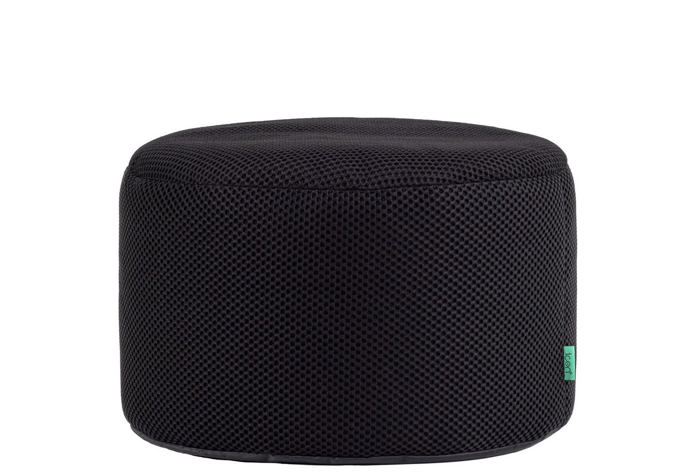 icon Pouf XL aus Mesh-Gewebe „Milano“, mit Füllung von icon