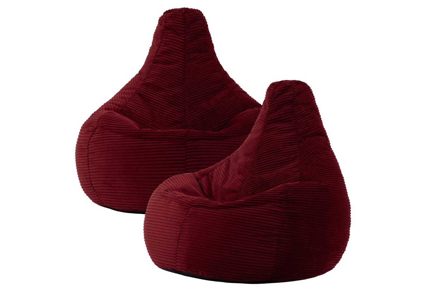 icon Sitzsack 2er Set Sessel mit Liege aus Cord „Dalton“, Sitzsack XXL Gaming Sitzsack, Made in Germany, für Erwachsene & Kinder icon Sitzsack 2er Set Sessel mit Liege aus Cord „Dalton“, Sitzsack XXL Gaming Sitzsack, Made in Germany, für Erwachsene & Kinder von icon