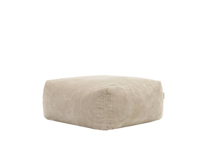 icon Sitzsack Modulares Hocker aus Cord Flauschig „Zen“, Schaumstoff Füllung, für Wohnzimmer, für Schlafzimmer icon Sitzsack Modulares Hocker aus Cord Flauschig „Zen“, Schaumstoff Füllung, für Wohnzimmer, für Schlafzimmer von icon