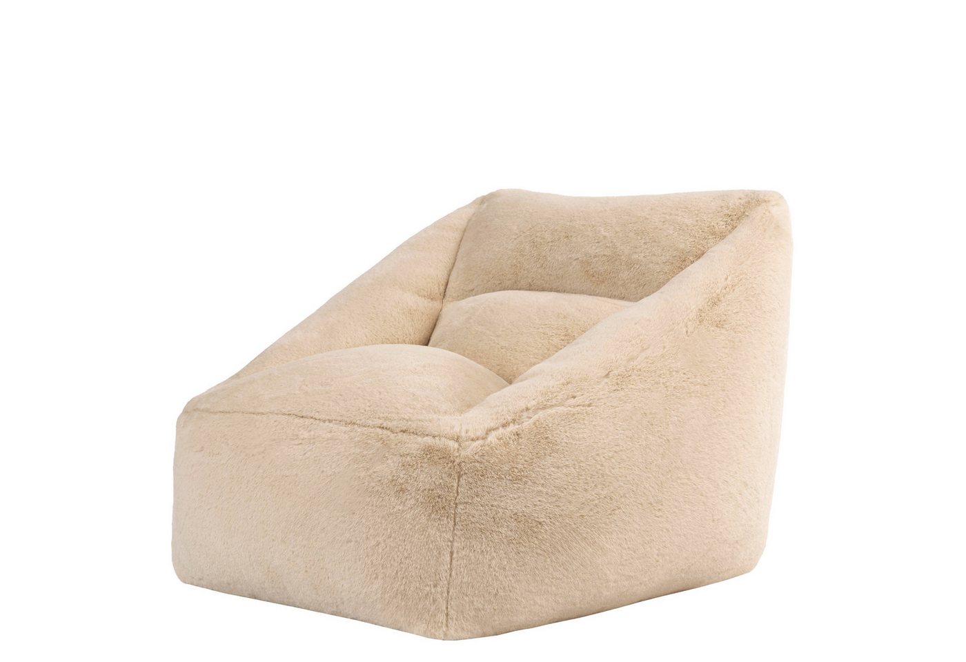 icon Sitzsack Riesen Sessel aus Kunstfell Flauschig „Natalia", Sitzsack XXL, Made in Germany, für Erwachsene & Kinder, für Wohnzimmer von icon