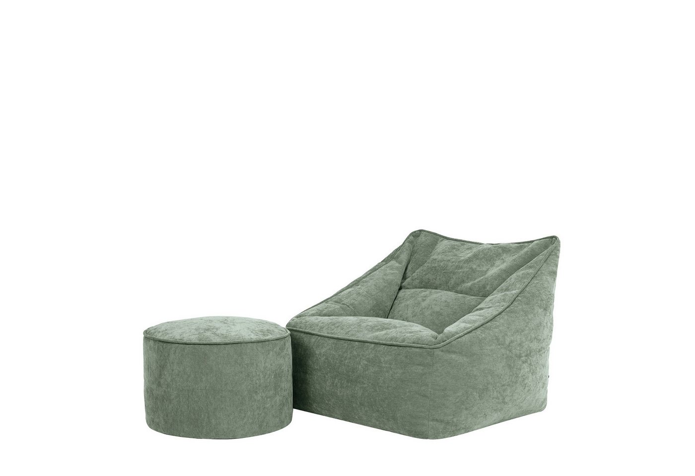 icon Sitzsack Riesen Sitzsack Sessel XXL aus Chenille „Natalia" mit Sitzpouf, XXL Sitzsack, Made in Germany, für Erwachsene & Kinder, für Wohnzimmer icon Sitzsack Riesen Sitzsack Sessel XXL aus Chenille „Natalia" mit Sitzpouf, XXL Sitzsack, Made in Germany, für Erwachsene & Kinder, für Wohnzimmer von icon