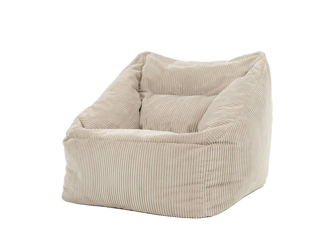 icon Sitzsack Riesen Sitzsack Sessel aus Cord „Morgan“ von icon