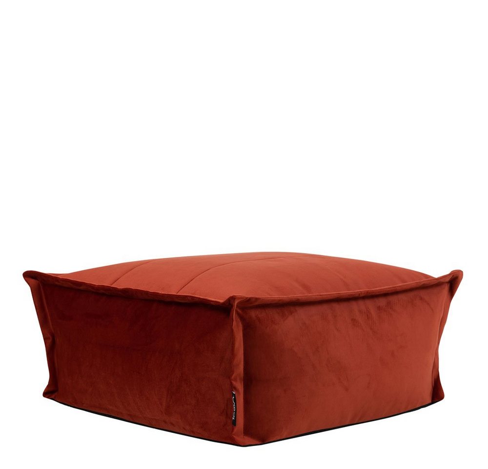 icon Sitzsack Sitzpouf aus Plüschsamt „Vita“ von icon