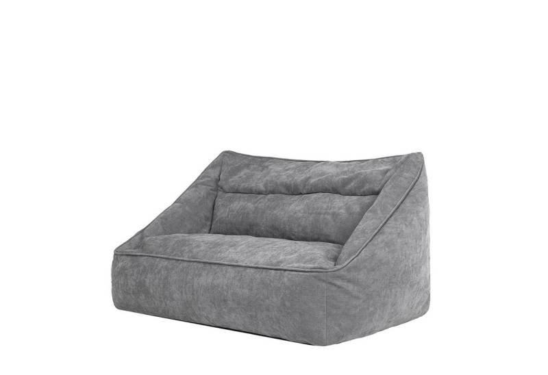icon Sitzsack Sitzsack Sofa aus Chenille „Cecilia", Made in Germany, für Erwachsene, XXL Sitzsack von icon