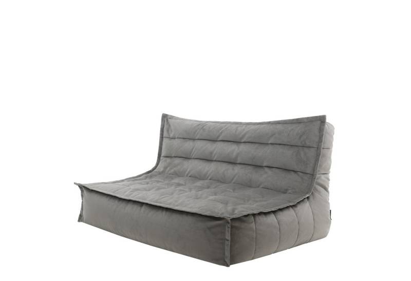 icon Sitzsack Sitzsack Sofa XXL aus Samt „Kota", 100x140x72cm, Made in Germany, für Erwachsene, XXL Sitzsack von icon