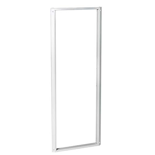 Argenta Plus MEB16560 Schrank-Rahmen (ohne Türen), laminierter Stahl, 5,5 x 60 x 165 cm, Weiß von ide
