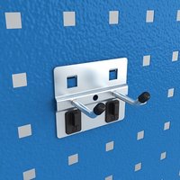 20 X Pegboard Panel Metallhaken | Double40mm, Stück von idealekipman