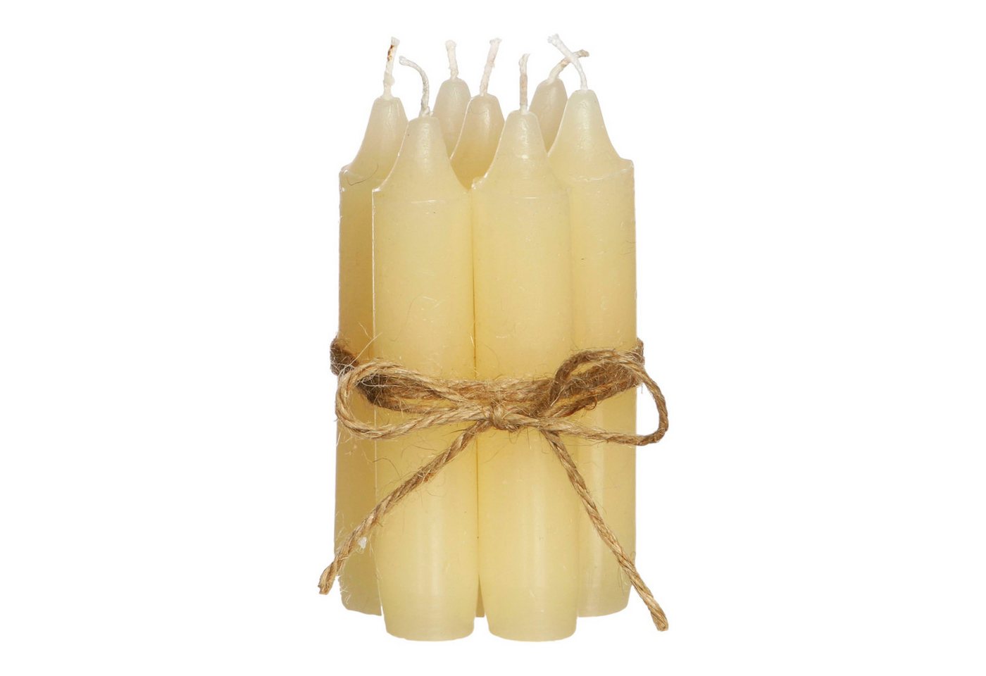 ideas 4 seasons Spitzkerze Stabkerze 7er Set, Rustikale Tafelkerze, 11 x 2cm ideas 4 seasons Spitzkerze Stabkerze 7er Set, Rustikale Tafelkerze, 11 x 2cm von ideas 4 seasons