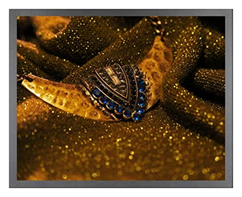 arte-tuo Bilderrahmen Saphir 50x75 cm Grau mit klarem Kunstglas für Poster Puzzle Diamond Painting arte-tuo Bilderrahmen Saphir 50x75 cm Grau mit klarem Kunstglas für Poster Puzzle Diamond Painting von arte-tuo