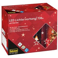 Idena 138er LED Lichtervorhang weiß von Idena