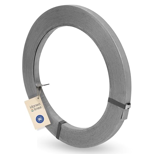 Erdungsband | Blitzschutz | Blitzableiter | Stahl verzinkt | Ring 30m x 3,5 mm |25kg von idoneo linea