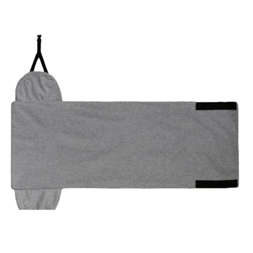 idqwsswt Reisehängematte für Flugzeug und Schreibtisch. Eine Hängematte, die auch als Kinderpedal Fußstütze mit reichlich Platz für, grau von idqwsswt