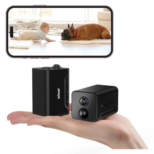 ieGeek 2Pcs 1080P HD Überwachungskamera Innen Akku,Überwachungskamera Innen WLAN 2.4GHz, WLAN Ip Kamera mit Nachtsicht, PIR Bewegungserkennung, Zwei-Wege-Audio,Cloud/Speicher Karte,IP65 ieGeek 2Pcs 1080P HD Überwachungskamera Innen Akku,Überwachungskamera Innen WLAN 2.4GHz, WLAN Ip Kamera mit Nachtsicht, PIR Bewegungserkennung, Zwei-Wege-Audio,Cloud/Speicher Karte,IP65 von ieGeek